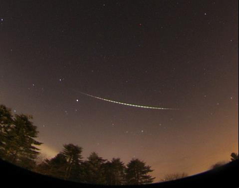 Figure 4 – Sporadic fireball of March 11, 2015 at 00:00 UT.