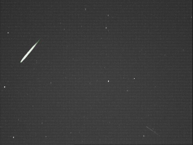 Figure 1 Lyrid captured 2016 April 20 at 01h35m32s UT by CAMS 383 in Mechelen Belgium (by the author) and was also recorded by E. van Ballegoij (348), H. Betlem (371), M. Breukers (320), H. Lamy (395) and Carl Johannink (316). 