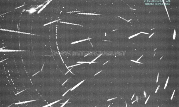 Perseids recorded from the Calar Alto Observatory