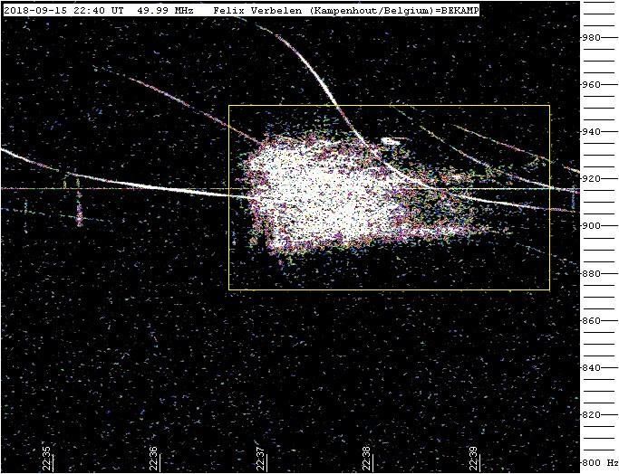 Radio meteors September 2018