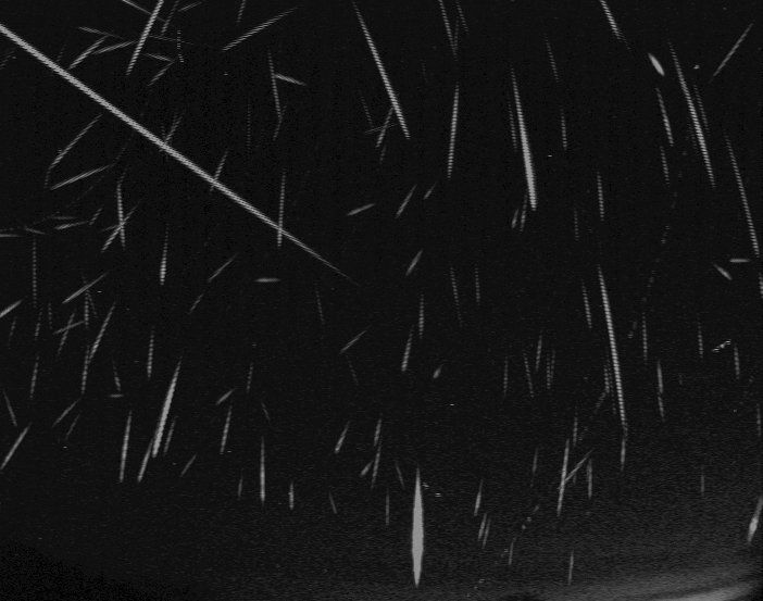 Geminids as seen from Toledo