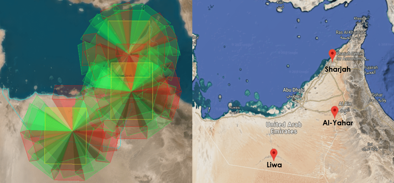 The UAEMMN: A prominent meteor monitoring system in the Gulf Region