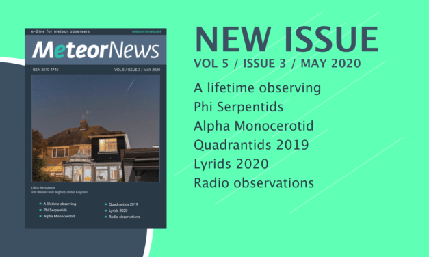 May 2020 issue of eMeteorNews online!