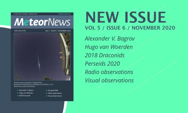 November issue of eMeteorNews online