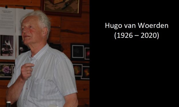 In memoriam Hugo van Woerden (1926 – 2020)