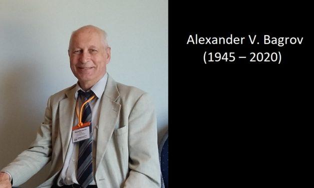 Obituary Alexander V. Bagrov (1945 – 2020)