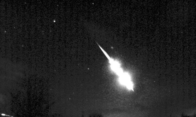 Stunning fireball over Madrid on January 21