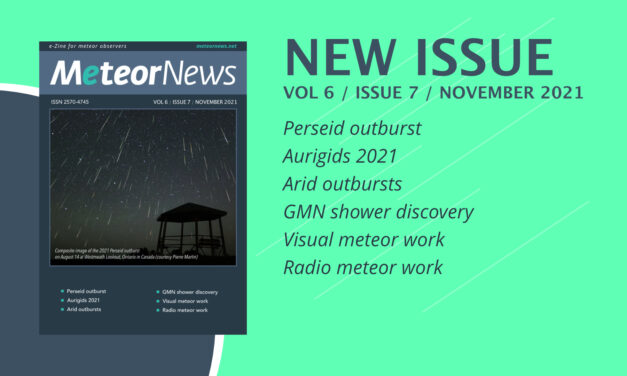 November issue of eMeteorNews online