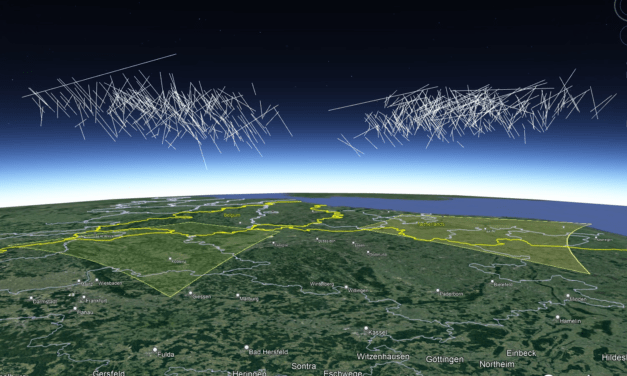 Visualizing meteor ground tracks on the meteor map