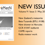 May issue of eMetN Meteor Journal online