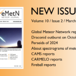 March issue of eMetN Meteor Journal online